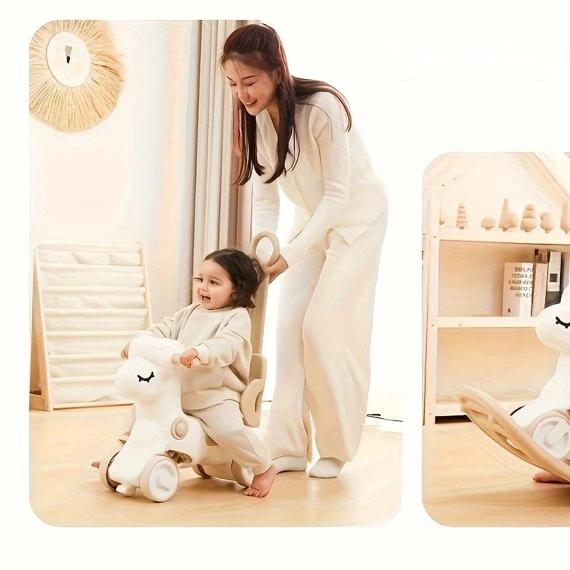 Vugge hest og balancecykel 2-i-1 – WobbiRider