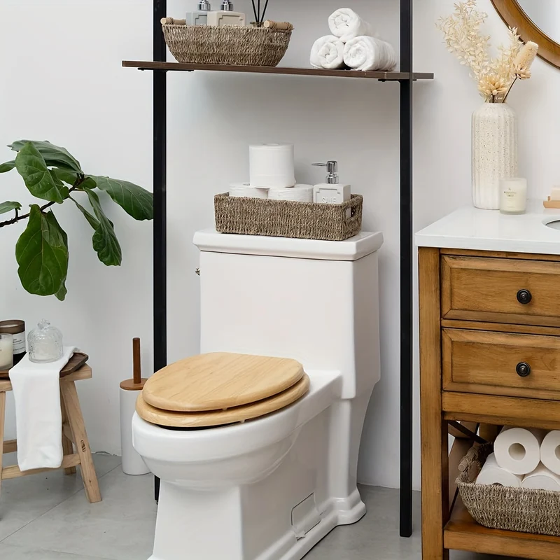 Håndlavet kurv i søgræs – Perfekt til badeværelset og toilettet