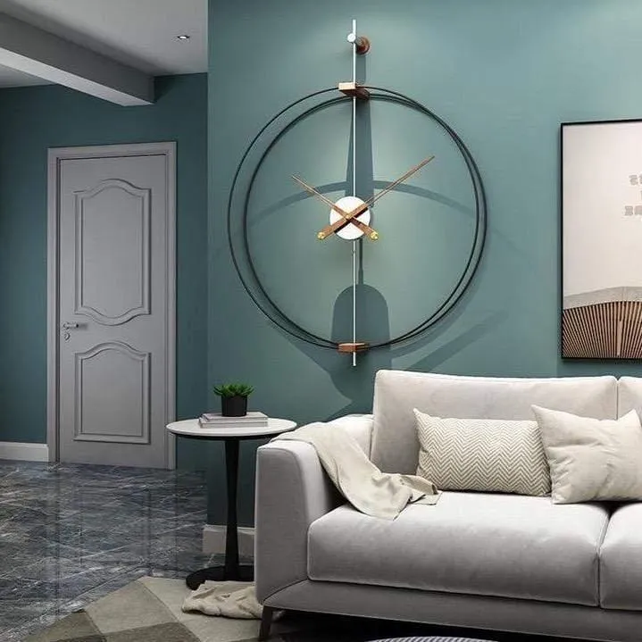 Stort Vægur til Elegant Indretning - Moderne Design