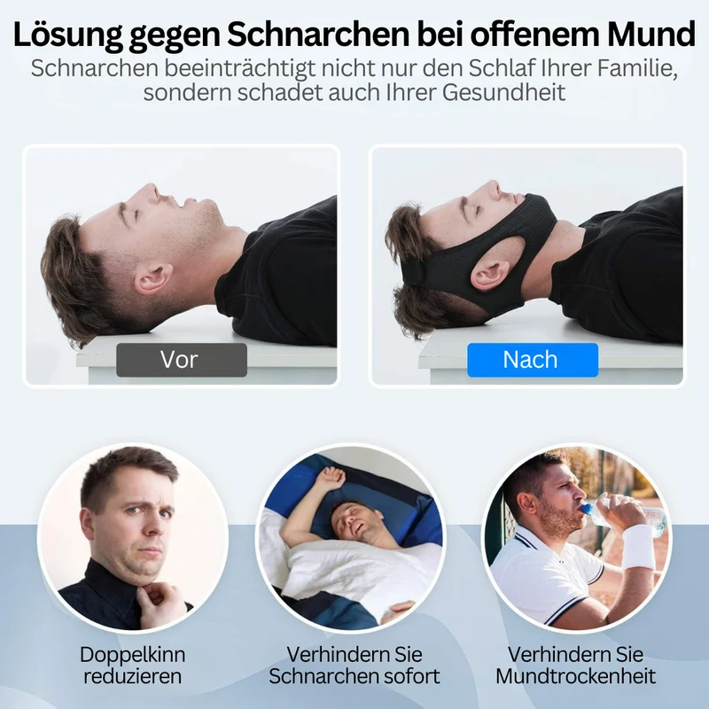 Søvnbælte mod snorken – DreamQuiet