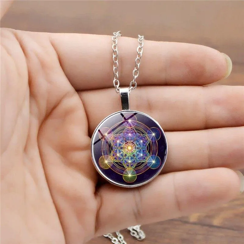 Metatrons Terning Chakra Vedhæng