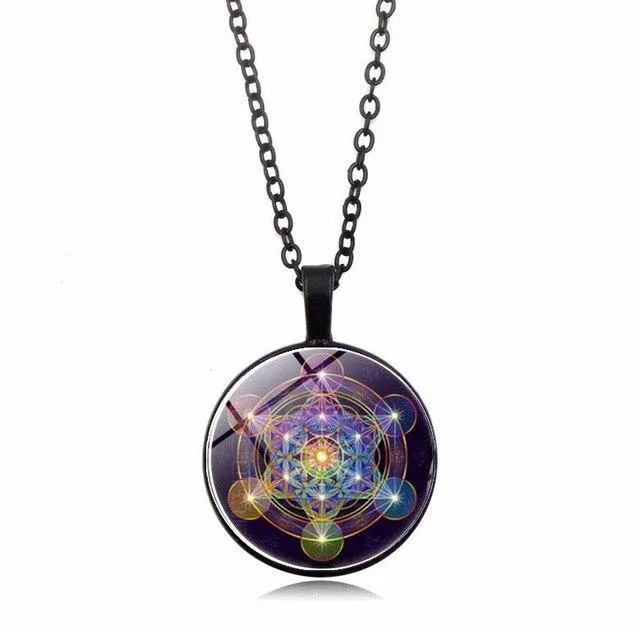 Metatrons Terning Chakra Vedhæng