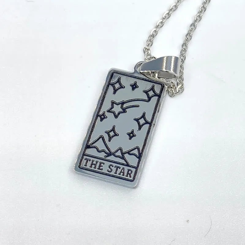 Vintage Tarot Kort Pendant – Lykkeamulet