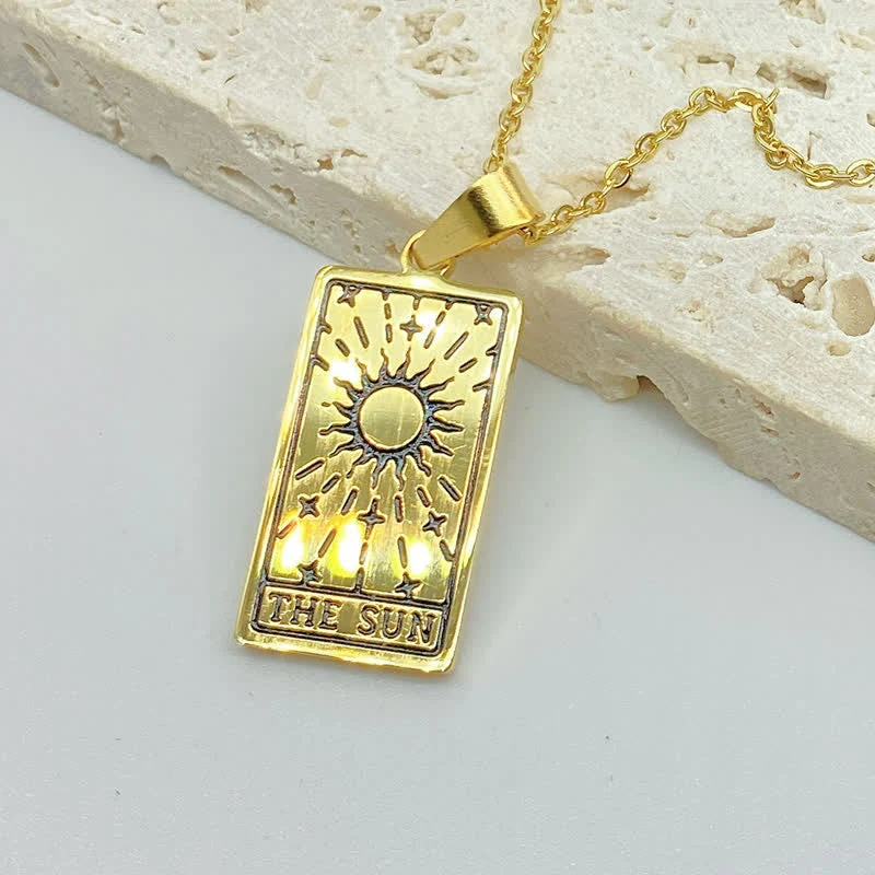 Vintage Tarot Kort Pendant – Lykkeamulet