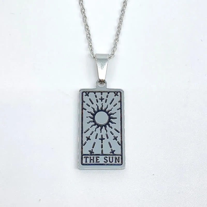 Vintage Tarot Kort Pendant – Lykkeamulet