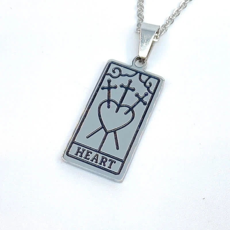 Vintage Tarot Kort Pendant – Lykkeamulet