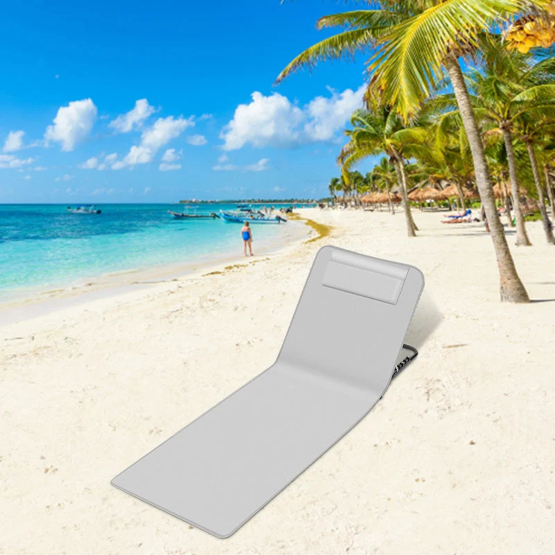 BreezyLounger Sammenfoldelig Strandstol – Komfort Under Åben Himmel