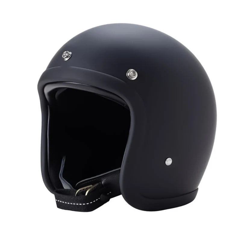 Elegant Lavprofil Hjelm til Motorcykel med Sikkerhedsgodkendelser