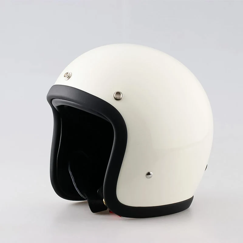 Elegant Lavprofil Hjelm til Motorcykel med Sikkerhedsgodkendelser