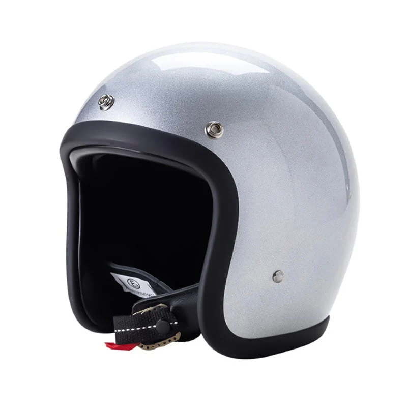 Elegant Lavprofil Hjelm til Motorcykel med Sikkerhedsgodkendelser