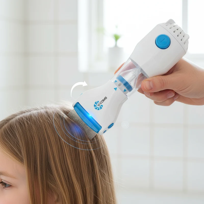Effektiv elektrisk lusfjerner med vakuumteknologi