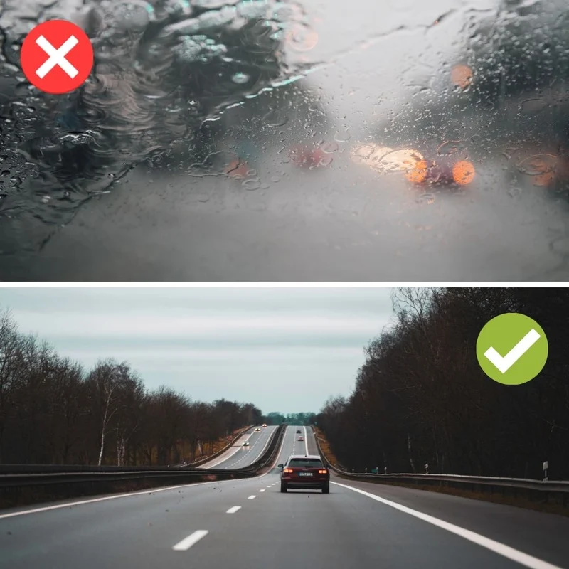Vandafvisende Bilrude Behandling - KlarVision
