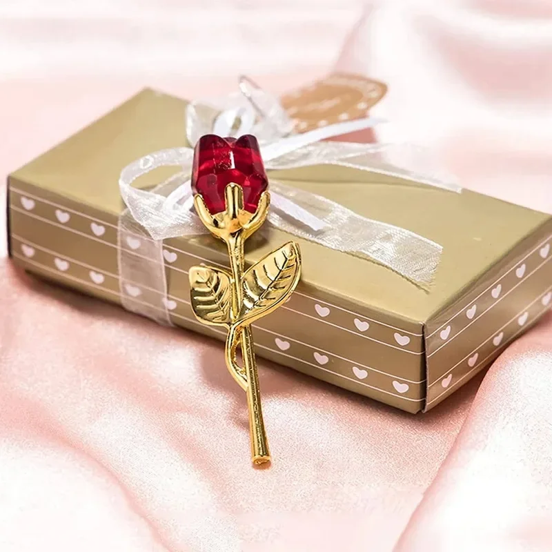 Elegant Glasrose – Det Perfekte Gavevalg til Mor