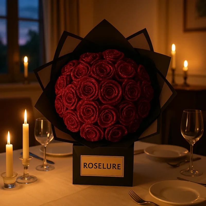 Eternal Blossom | Evig Skønhed i En Stilfuld Vase