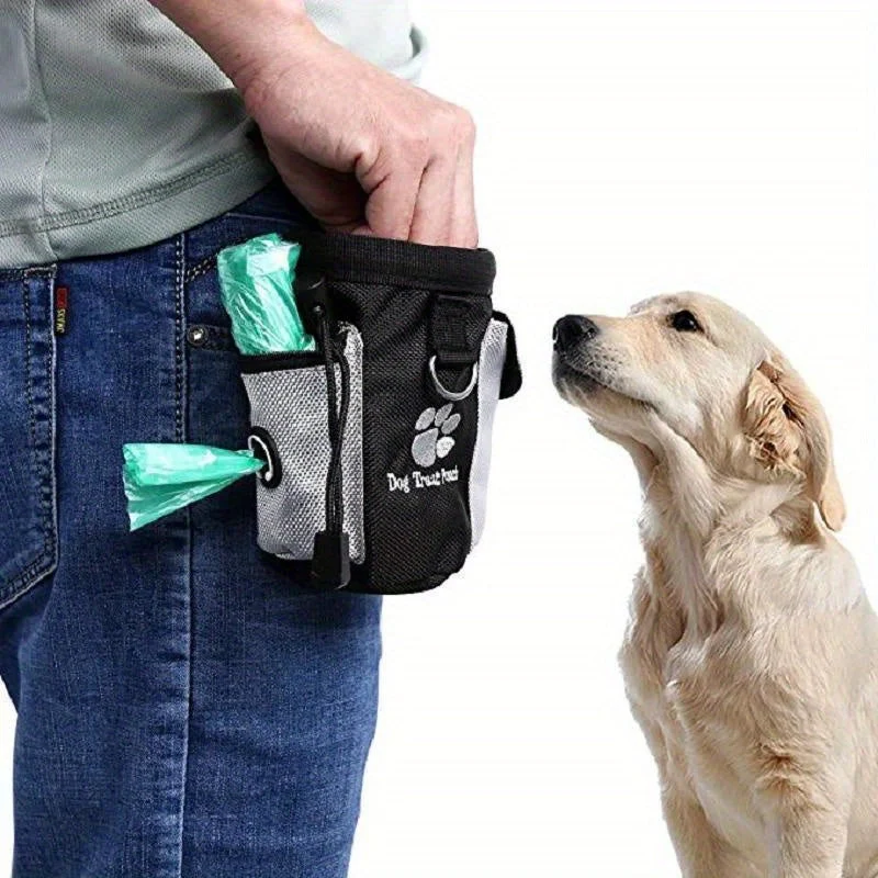 Smart Snackholder til Hunde med Affaldsdispenser – Ideel til Træning og Gåture