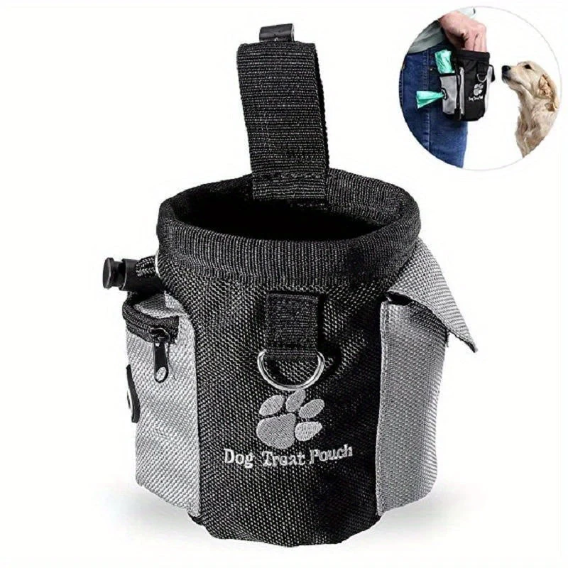 Smart Snackholder til Hunde med Affaldsdispenser – Ideel til Træning og Gåture