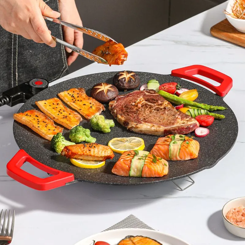 SmartGrill Røgløs Grill | Kompakt Elektrisk Grill med Justerbar Temperatur