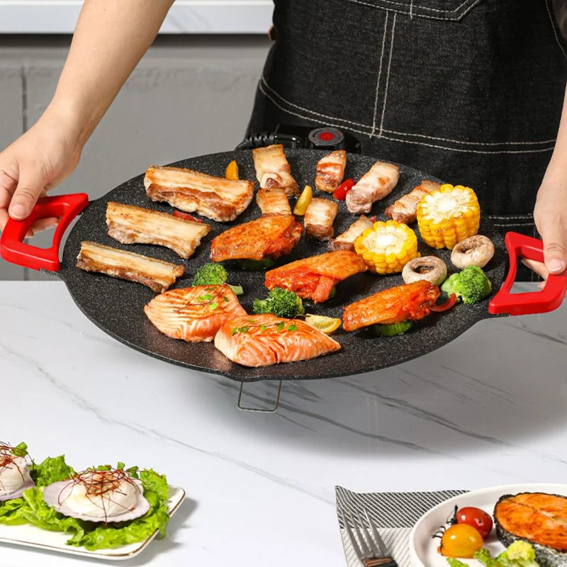 SmartGrill Røgløs Grill | Kompakt Elektrisk Grill med Justerbar Temperatur