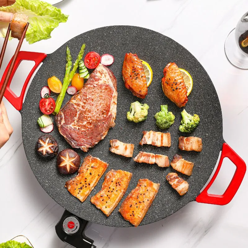 SmartGrill Røgløs Grill | Kompakt Elektrisk Grill med Justerbar Temperatur