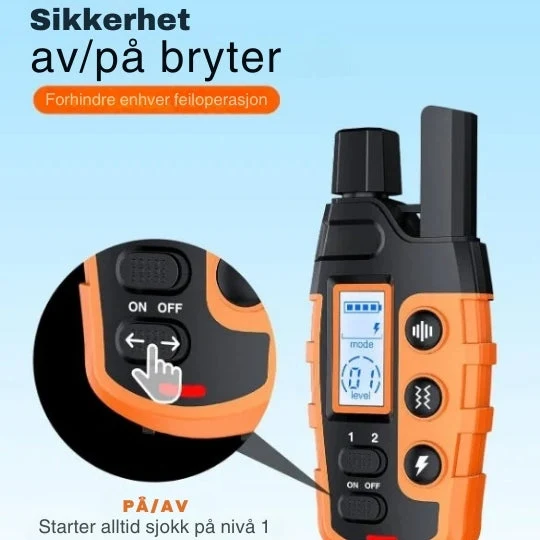 SmartCollar - Trådløs hundetræner med justerbare funktioner