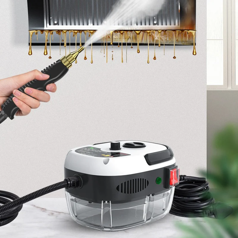 Kraftfuld Dampskurer med 2500W - 6 Justerbare Indstillinger til Hjemmet