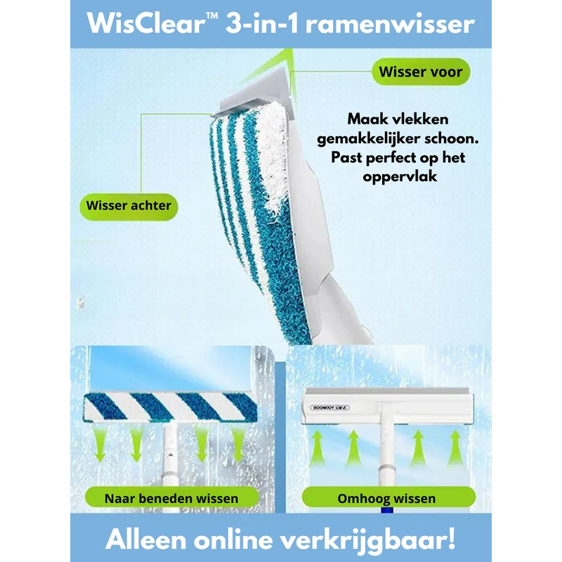 Vinduesrenser 3 i 1 – CrystalClean