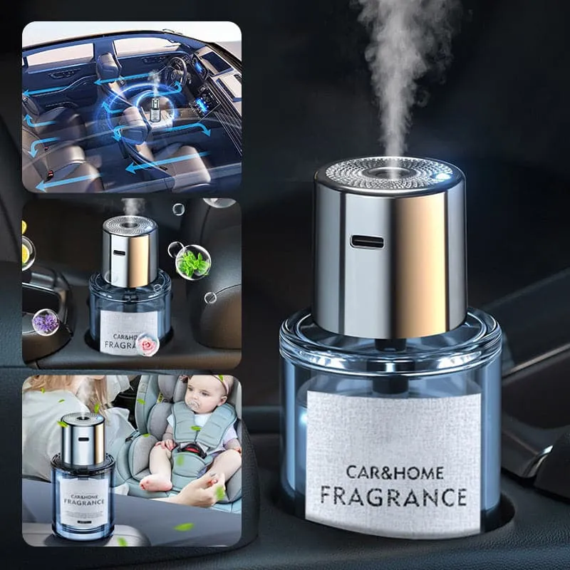 LuxeLuft Nano Mist Duftspray | Langtidsholdbar bilduft med justerbare niveauer
