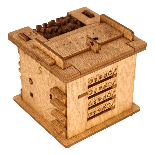 Interaktiv Flugtårn i Træ – EscapeBox