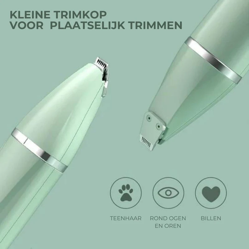 Multifunktionel Klippemaskine til Dyr - PetGroom 4-i-1