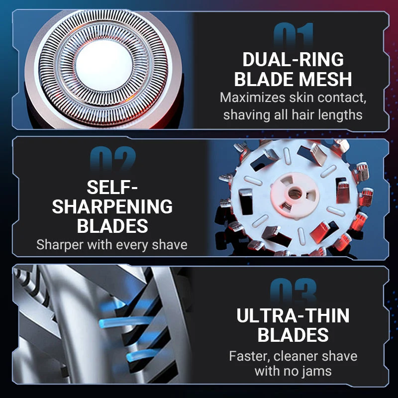 Glatt Shaver | Multifunktionel Shaver | FlexiTrim
