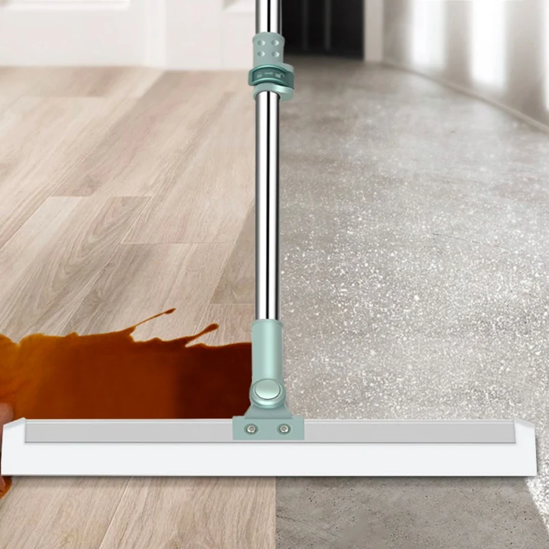 SmartClean Pro | Ergonomisk skovl med silikonebørster til alle gulvtyper