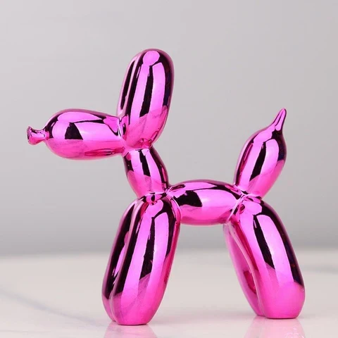 Farverige Hundeskulpturer – PawsitiveVibe