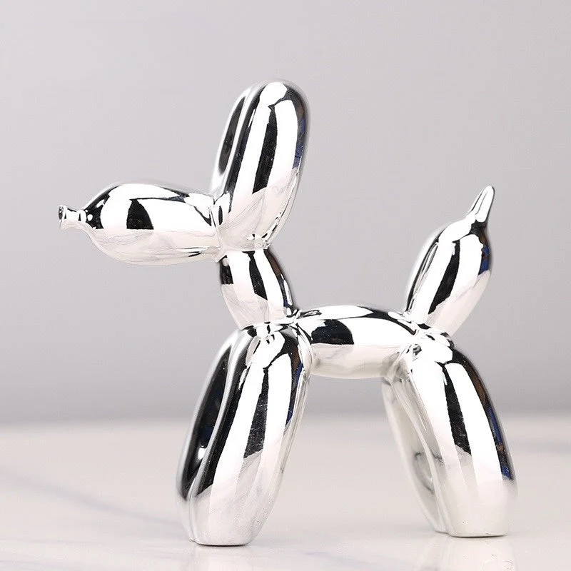 Farverige Hundeskulpturer – PawsitiveVibe