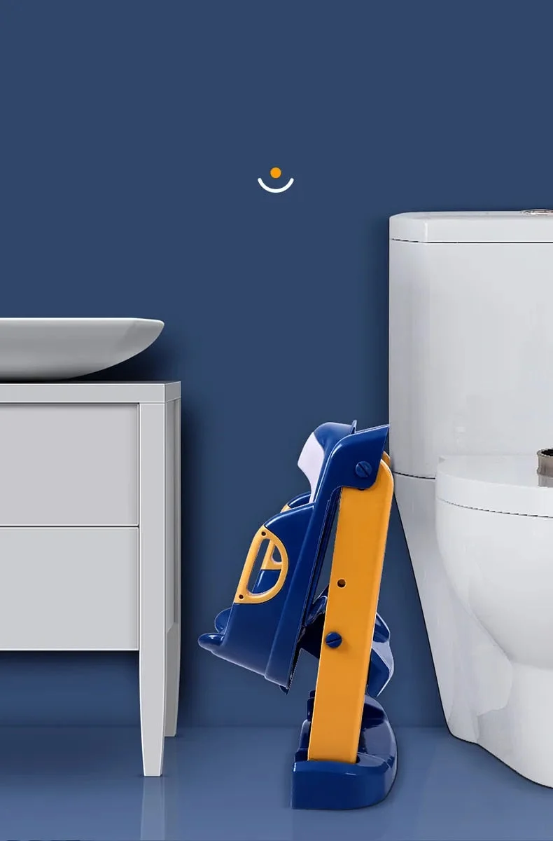 Smart Træningssæde til Toilet - Justerbart for Børns Uafhængighed