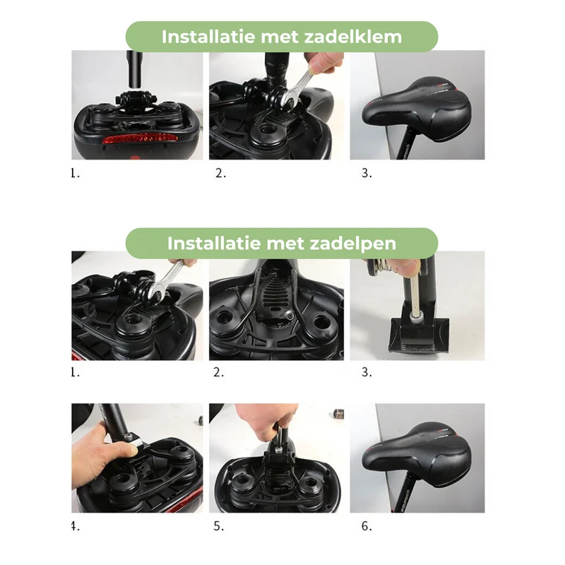 Komfortabel Ergonomisk Cykelsæde - Universal Størrelse