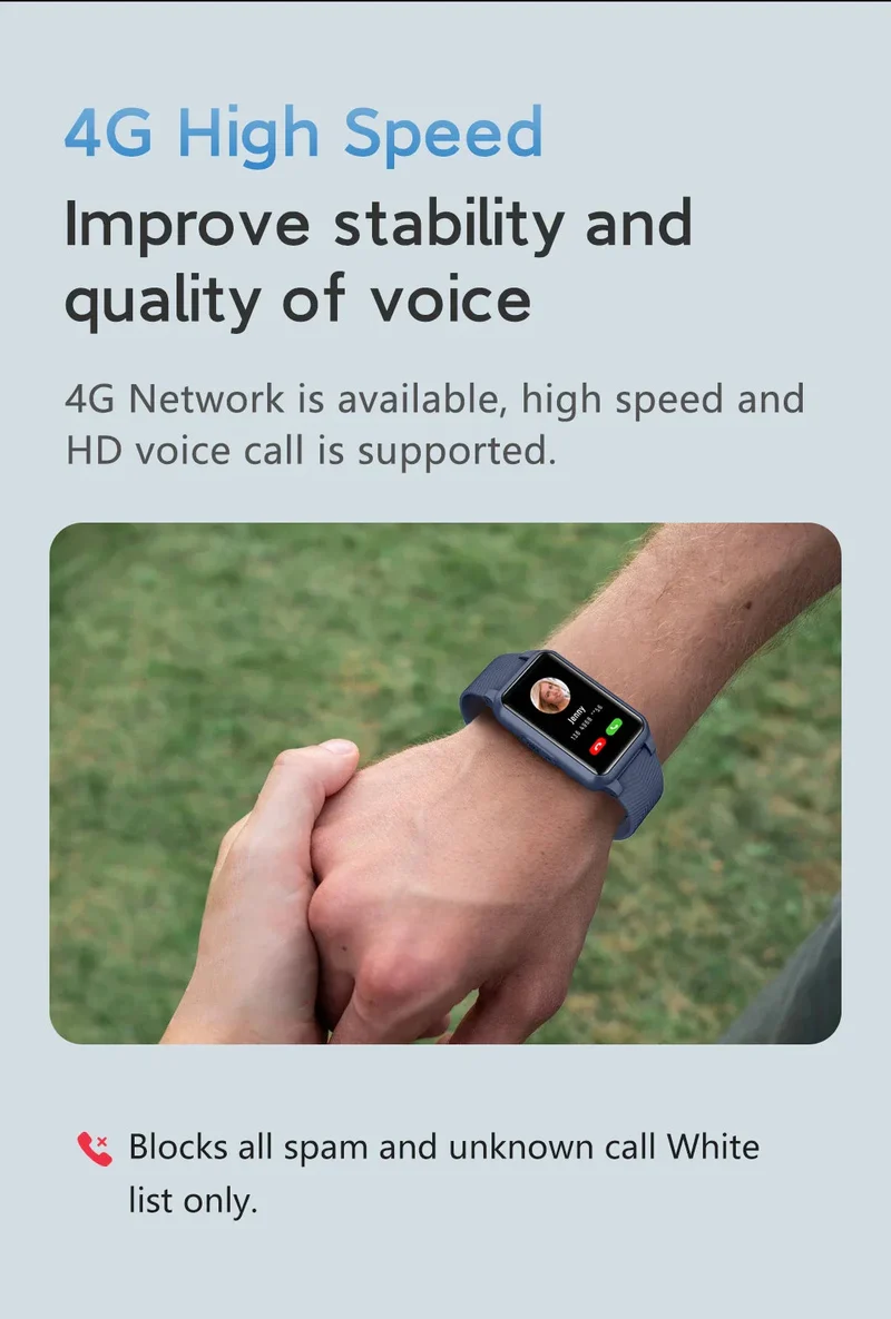 SikreWatch | Smartwatch med faldregistrering og SOS-alarm