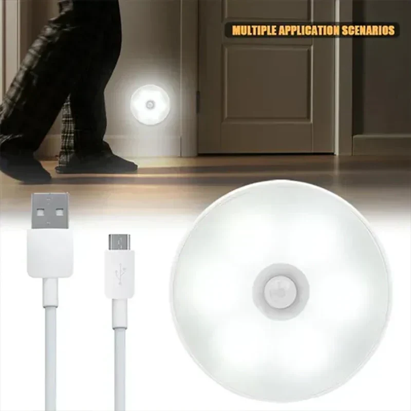 Trådløs Natlampe med Bevægelsessensor - LysSmart