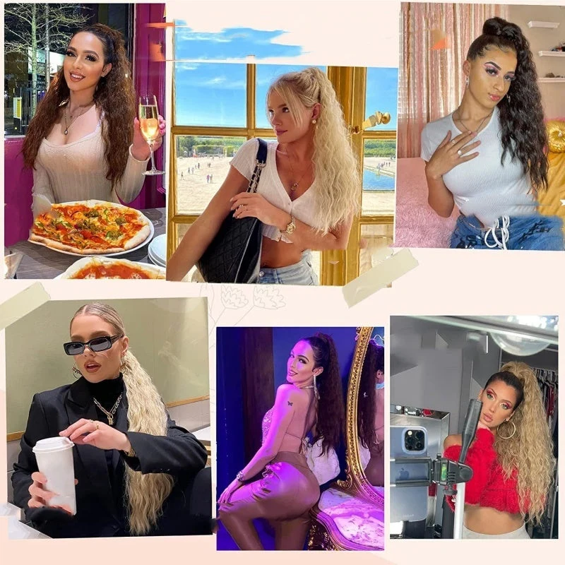 Clip-in Krølle til Hestehale – Curluxe