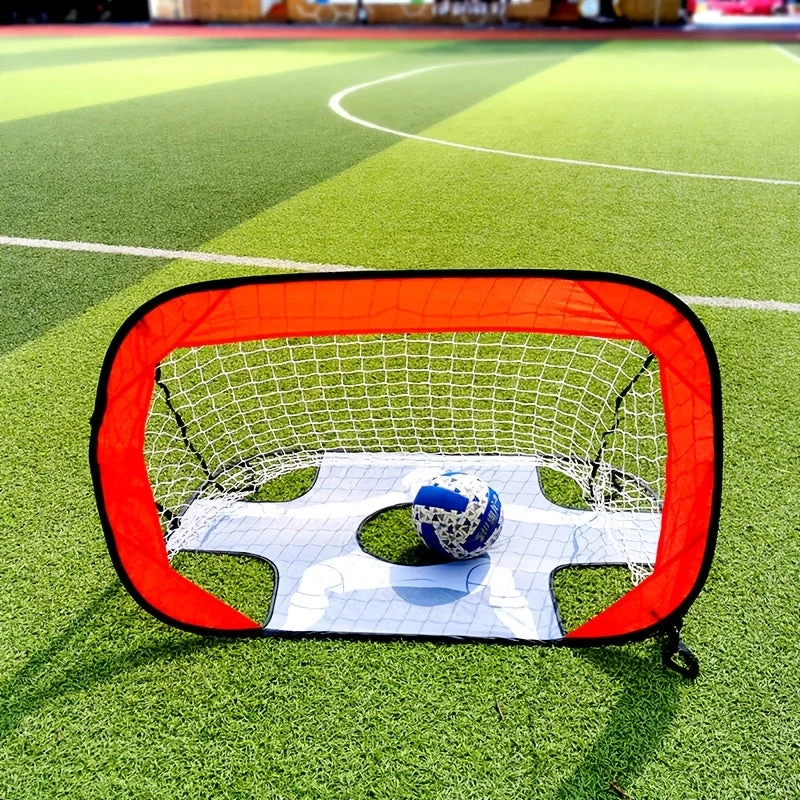 Sammenklappelig Fodboldmål 2 i 1 – Perfekt til Træning og Leg