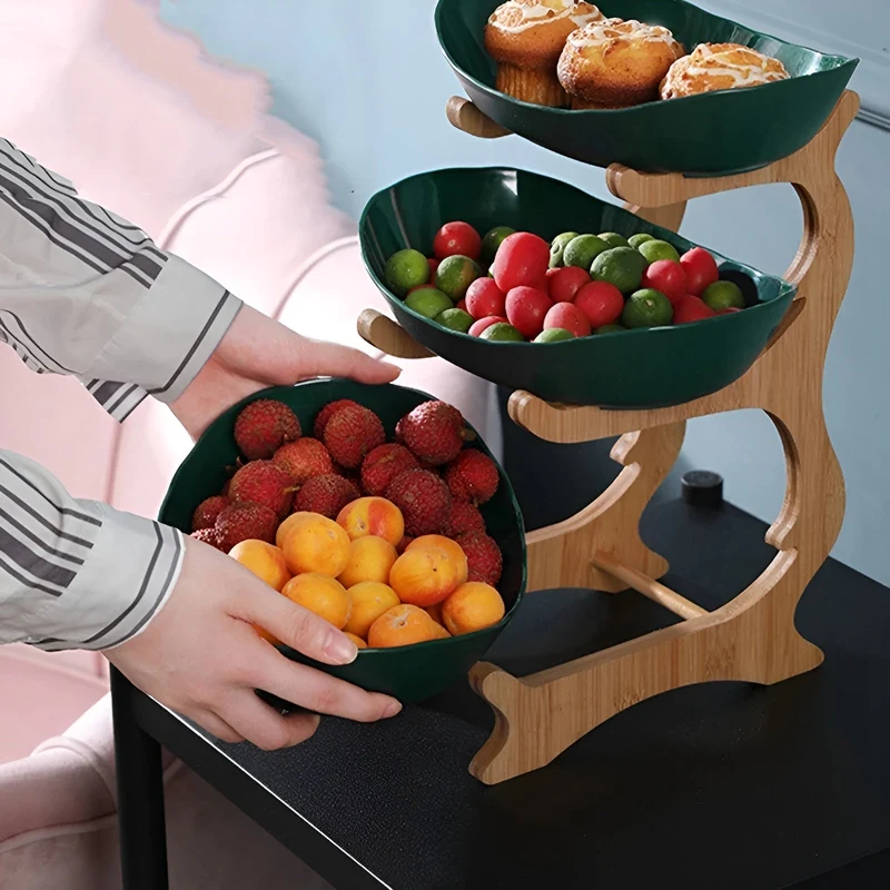 Flot flertrins frugtskål - Elegant opbevaring til snacks