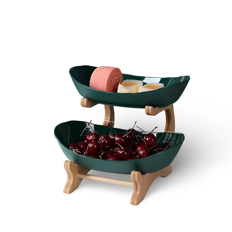 Flot flertrins frugtskål - Elegant opbevaring til snacks