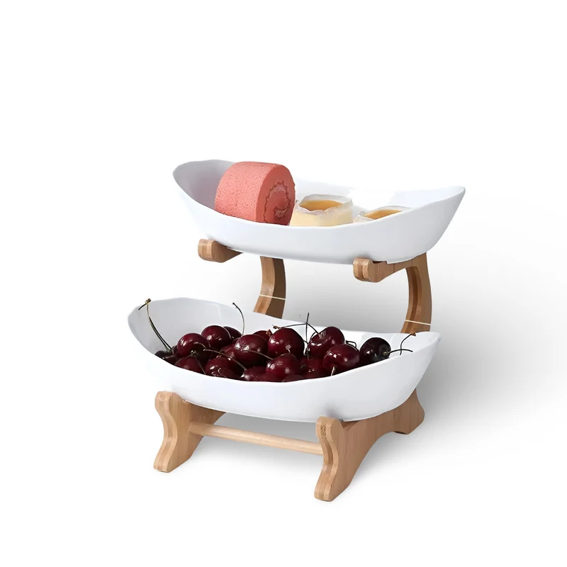 Flot flertrins frugtskål - Elegant opbevaring til snacks