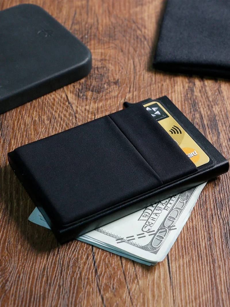 Slim Metal Kortholder med RFID Beskyttelse