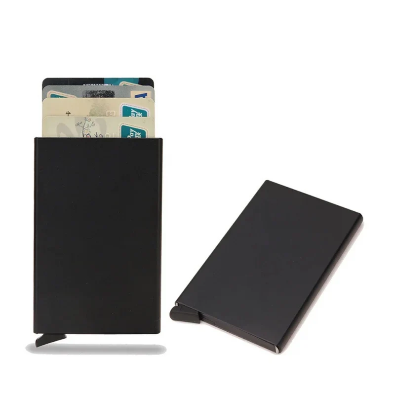 Slim Metal Kortholder med RFID Beskyttelse