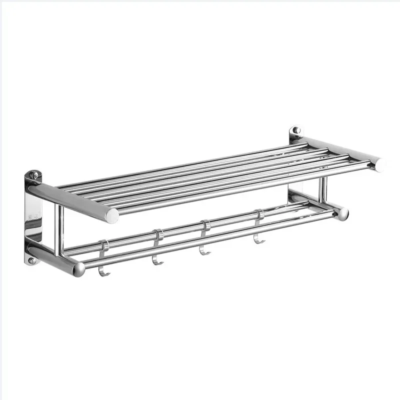 Elegant håndklædestang i rustfrit stål - LuxRack