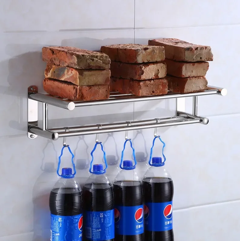 Elegant håndklædestang i rustfrit stål - LuxRack