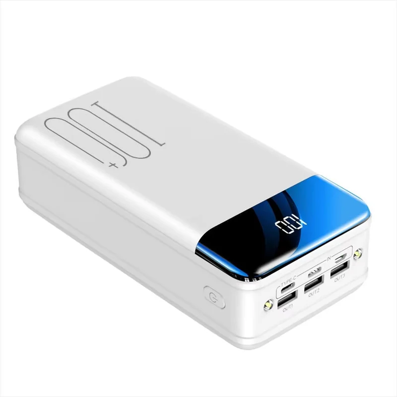 Kraftfuld Power Bank med 50.000mAh – Hurtig og Praktisk