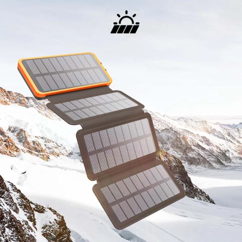 Fleksibel Solenergi Powerbank - Robust og Vandtæt