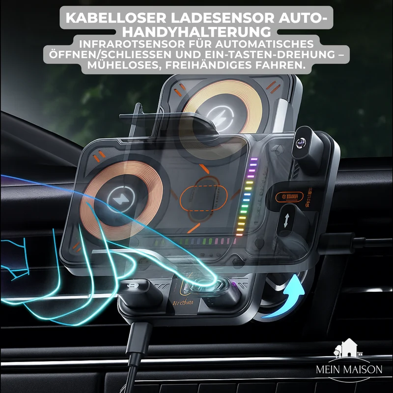 SmartCharge Holdere med Trådløs Opladning til Bilen