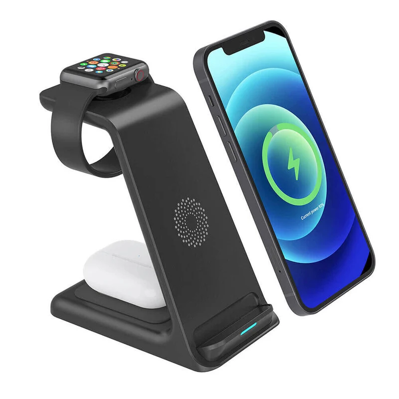SmartLader 20W | Hurtig trådløs oplader til iPhone, AirPods og Apple Watch